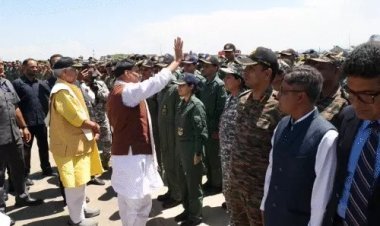 राजनाथ सिंह का जवानों को सलाम: बोले- 23 मिनट में दुश्मन को खत्म कर दिया, जितनी देर में नाश्ता होता है उतनी देर में सेना ने किया ऑपरेशन सिंदूर