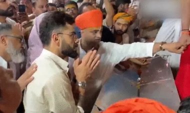 विराट कोहली ने अनुष्का के साथ रामलला के दर्शन किए: अयोध्या में की पूजा-अर्चना, हनुमानगढ़ी भी गए