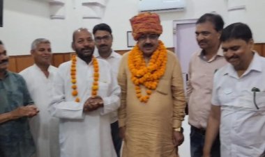 उत्तराखंड के पूर्व राज्य मंत्री का  किया स्वागत