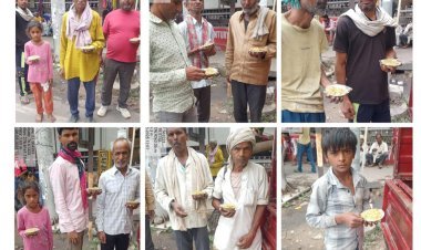 जरूरतमंदों तक पहुंचा रहे पौष्टिक खिचड़ी