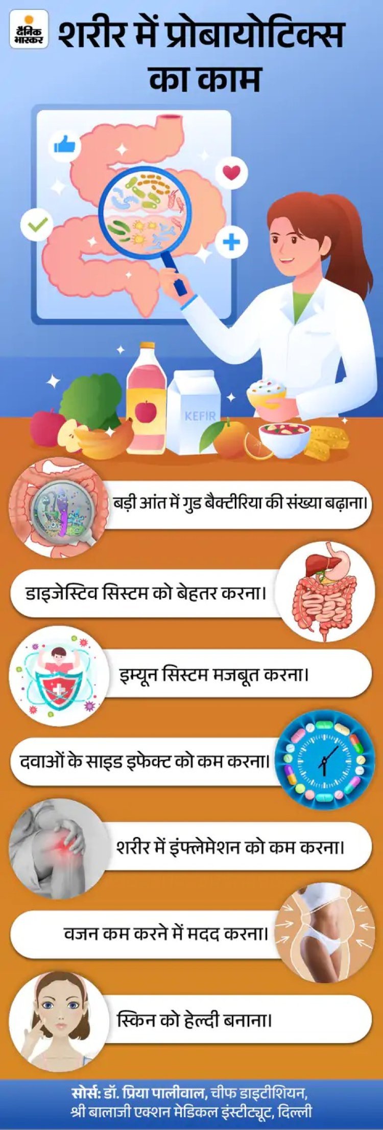 पेट के अंदर बसते हैं अरबों 'गुड बैक्टीरिया': जानिए प्रोबायोटिक फूड्स क्यों हैं जरूरी, कैसे बनाए रखें माइक्रोबायोम का संतुलन