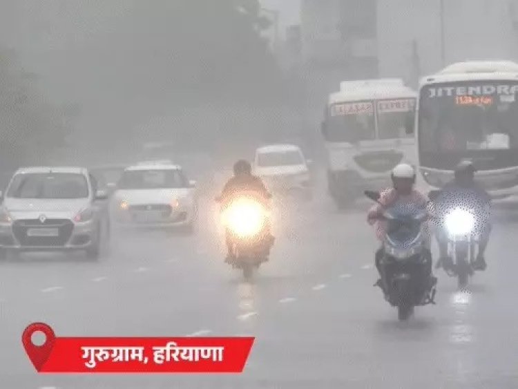दिल्ली-NCR में मूसलधार बारिश, 6 फ्लाइट डायवर्ट; गुरुग्राम में जलभराव से सड़कें बंद, MP-हरियाणा में 6 बच्चों की डूबने से मौत