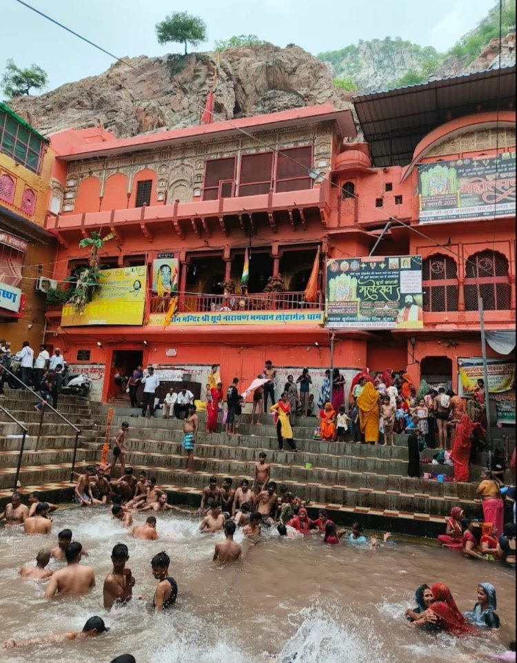 शेखावाटी का हरिद्वार है लोहार्गल धाम: पांडवों के अस्त्र यहां गल गए थे, सूर्य कुंड में स्नान से मिलती है पापों से मुक्ति, लाखों श्रद्धालु करते हैं परिक्रमा