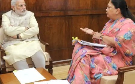 वसुंधरा की पीएम से मुलाकात ने बढ़ाई सियासी सरगर्मी: उपराष्ट्रपति पद और कैबिनेट विस्तार से जोड़ा जा रहा राजनीतिक संकेत