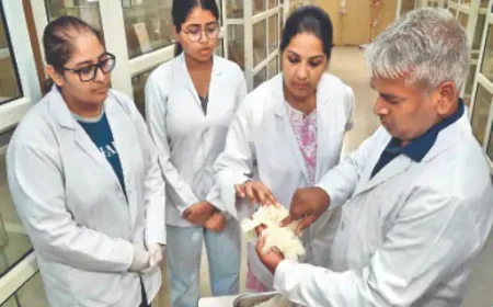 राष्ट्रीय आयुर्वेद संस्थान बना देश का पहला प्लास्टिनेशन तकनीक केंद्र: अब छात्र बिना चीरफाड़ के समझ सकेंगे शरीर की संरचना
