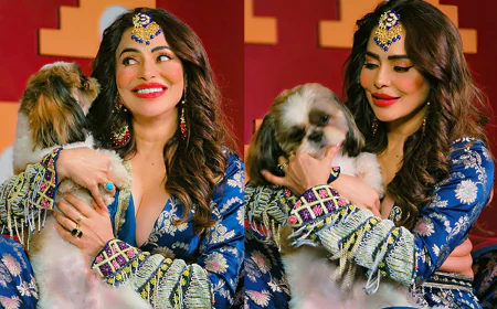 फर्री को-स्टार ने सेट पर जीता दिल—निकीता रावल ने दिल्ली के कुत्तों की कठिन दशा पर जताई व्यथा