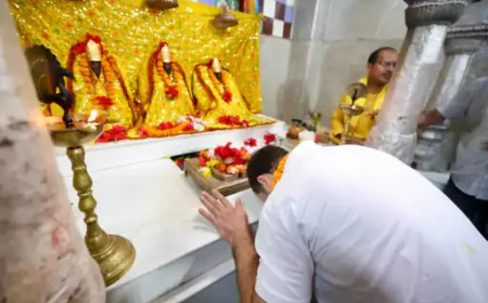 गांधी की 'वोट अधिकार यात्रा': गयाजी पहुंचे, शाम को करेंगे जनसभा; देव सूर्य मंदिर में की पूजा