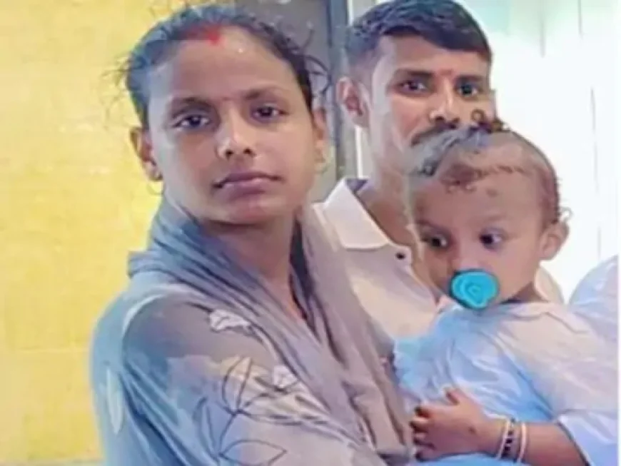 जयपुर में दर्दनाक घटना: डेढ़ साल के बेटे को गोद में लेकर मां ने की आत्महत्या, पति के कर्ज से थी परेशान