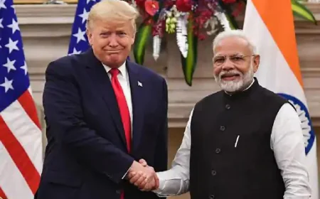 ट्रम्प बोले- मोदी मेरे अच्छे दोस्त, जल्द बात करूंगा ट्रेड बैरियर पर  मोदी का जवाब- बेहतर डील के लिए बातचीत जारी, मैं इंतजार कर रहा हूं