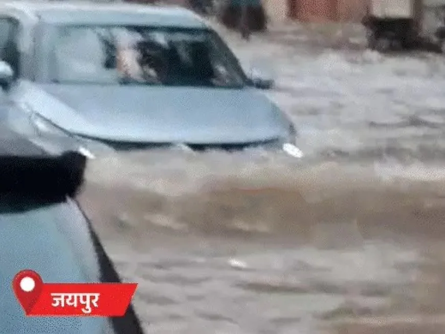 Heavy rains cause havoc in Jaipur: Posh areas submerged, track-highway halted