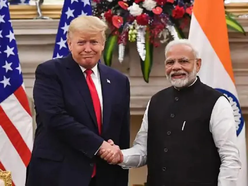 ट्रम्प बोले- मोदी मेरे अच्छे दोस्त, जल्द बात करूंगा ट्रेड बैरियर पर  मोदी का जवाब- बेहतर डील के लिए बातचीत जारी, मैं इंतजार कर रहा हूं
