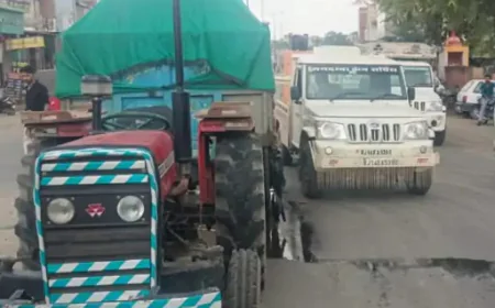जयपुर में ट्रैक्टर-ट्रॉली ने बच्चे को रौंदा, मौत