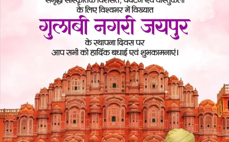 जयपुर स्थापना दिवस पर मंत्री झाबर सिंह खर्रा का बड़ा संदेश: “शहर को संवारना सबकी जिम्मेदारी, विरासत को संभालकर ही भविष्य मजबूत होगा”