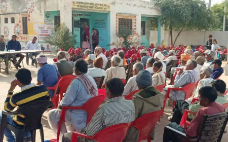 विकास के पहियों पर दौड़ रहा है राजस्थान - महर्षि          विकास रथ का कार्यक्रम रविवार को भरपालसर,लाछडसर,परसनेऊ व आलसर में हुआ आयोजित