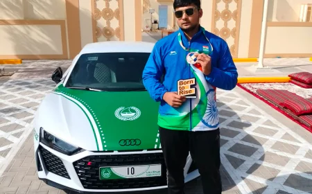 प्रवीण शर्मा का बसेड़ी आगमन पर लोगों ने किया भव्य स्वागत