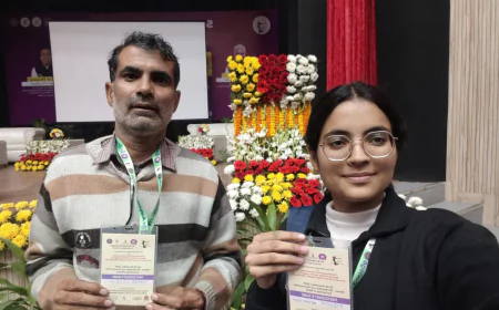 ग्रामीण समुदायों का सशक्तिकरण:कृषि राजनीति और चौधरी चरण सिंह की विरासत-विकसित भारत की और पर अंतर्राष्ट्रीय सेमिनार में दिल्ली विश्वविद्यालय में भाग