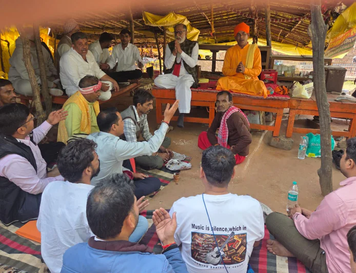 सालासर –दो दिवसीय त्रिनेत्र गणेश जी महाराज की धार्मिक यात्रा रविवार को संपन्न हुई। 