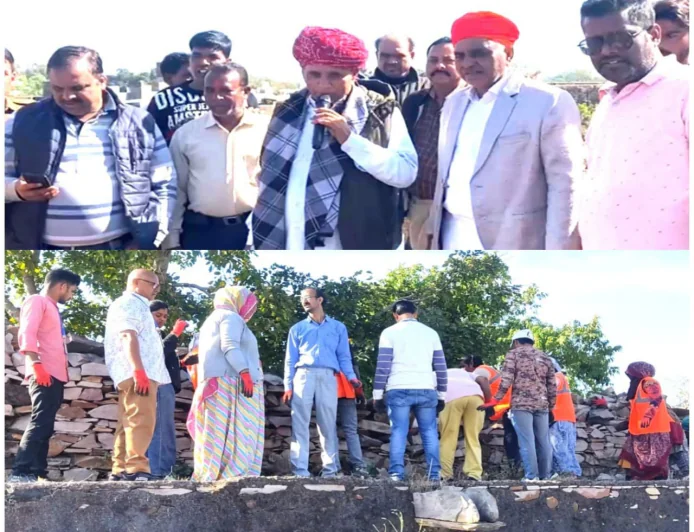 ऐतिहासिक परकोटे के सौंदर्यीकरण को लेकर सफाई अभियान
