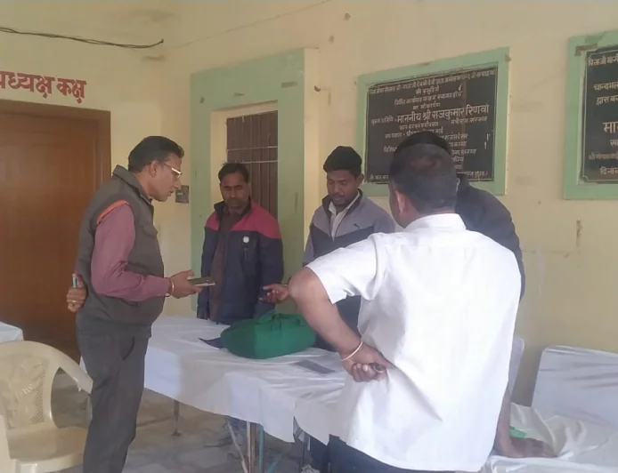 शहरी सेवा शिविर आयोजन तहसीलदार राजलदेसर ने किया औचक निरीक्षण 