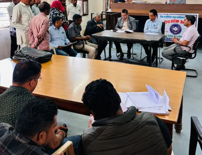 सुमेरपुर में लोक अदालत का आयोजन