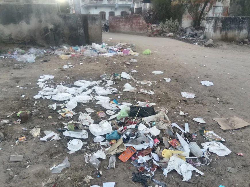 सांसद खेल महोत्सव में अव्यवस्था चरम पर मैदान गंदगी से पट खिलाड़ियों का मनोबल चकनाचूर