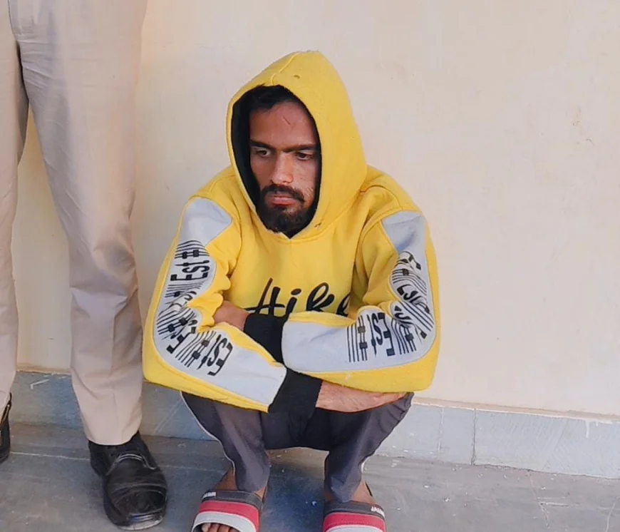 दुष्कर्म व ब्लेकमेल का आरोपी गिरफतार 