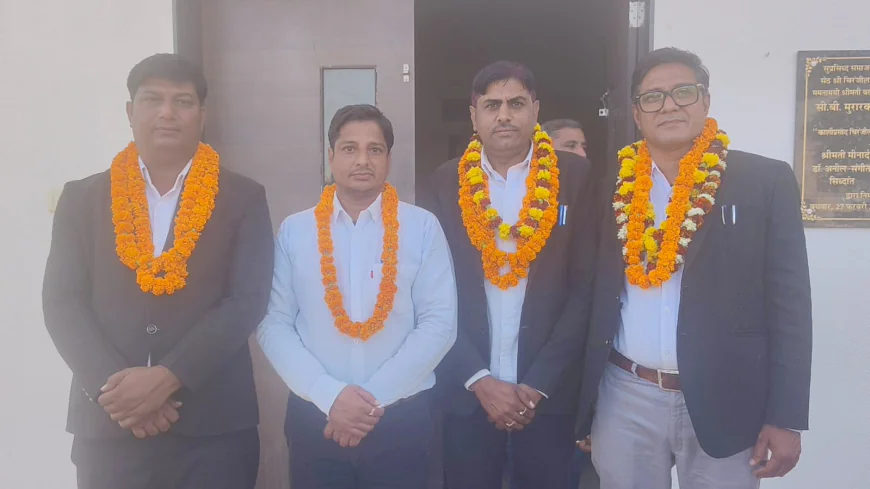 एडवोकेट चिरंजी लाल भूरिया बने अभिभाषक संघ के निर्विरोध अध्यक्ष