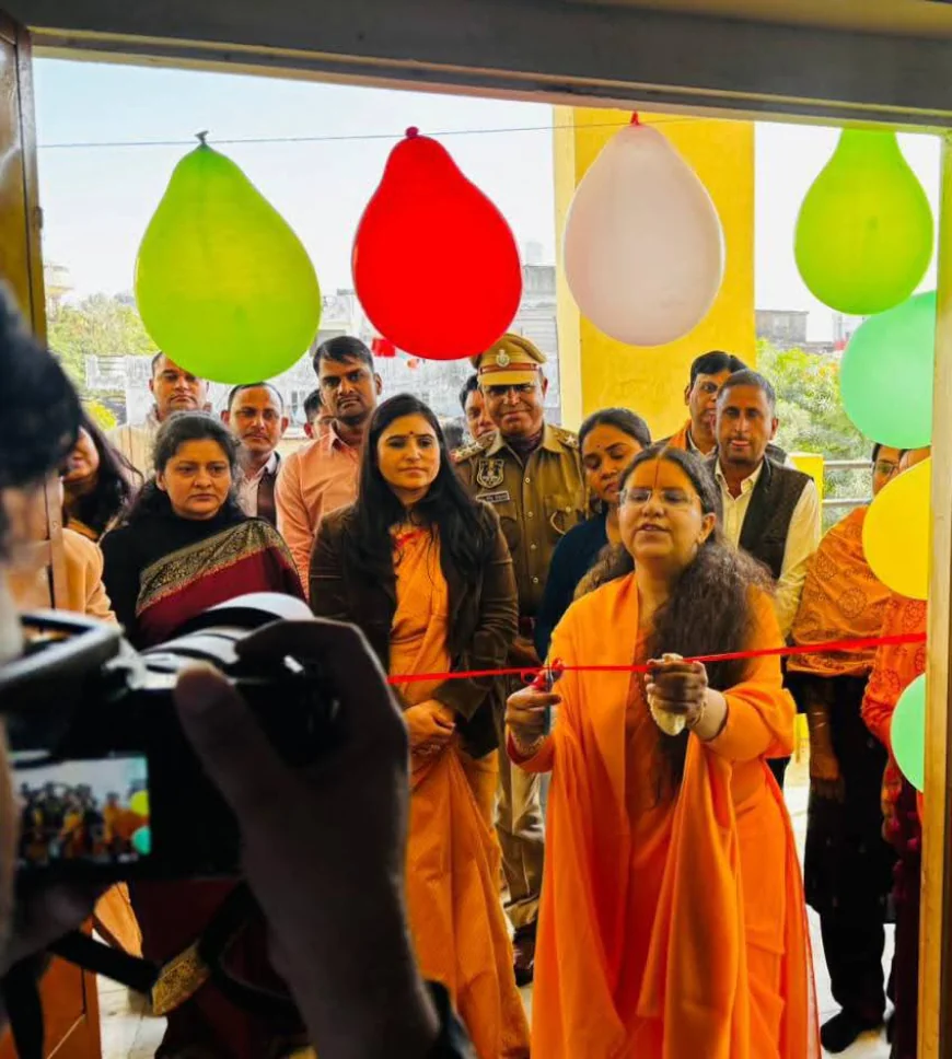 नेवटा में राजकीय उच्च माध्यमिक विद्यालय में आईसीटी लैब का उद्घाटन 14 कंप्यूटर सेट वितरित