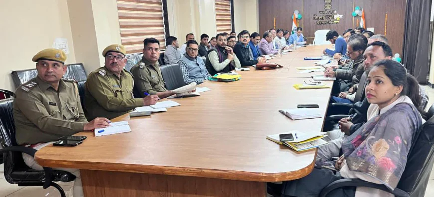 अतिरिक्त जिला कलेक्टर ने ली साप्ताहिक समीक्षा बैठक