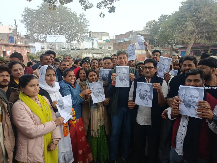 मनरेगा ग्रामीण विकास की मजबूत कड़ी थी: विधायक संजय जाटव   मनरेगा योजना कमजोर करने के विरोध में कांग्रेस का विरोध प्रदर्शन