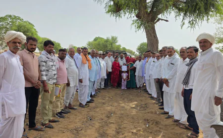दुंकर की भामाशाह सीतादेवी ने सहकारी सोसायटी को दान की 10 लाख की जमीन